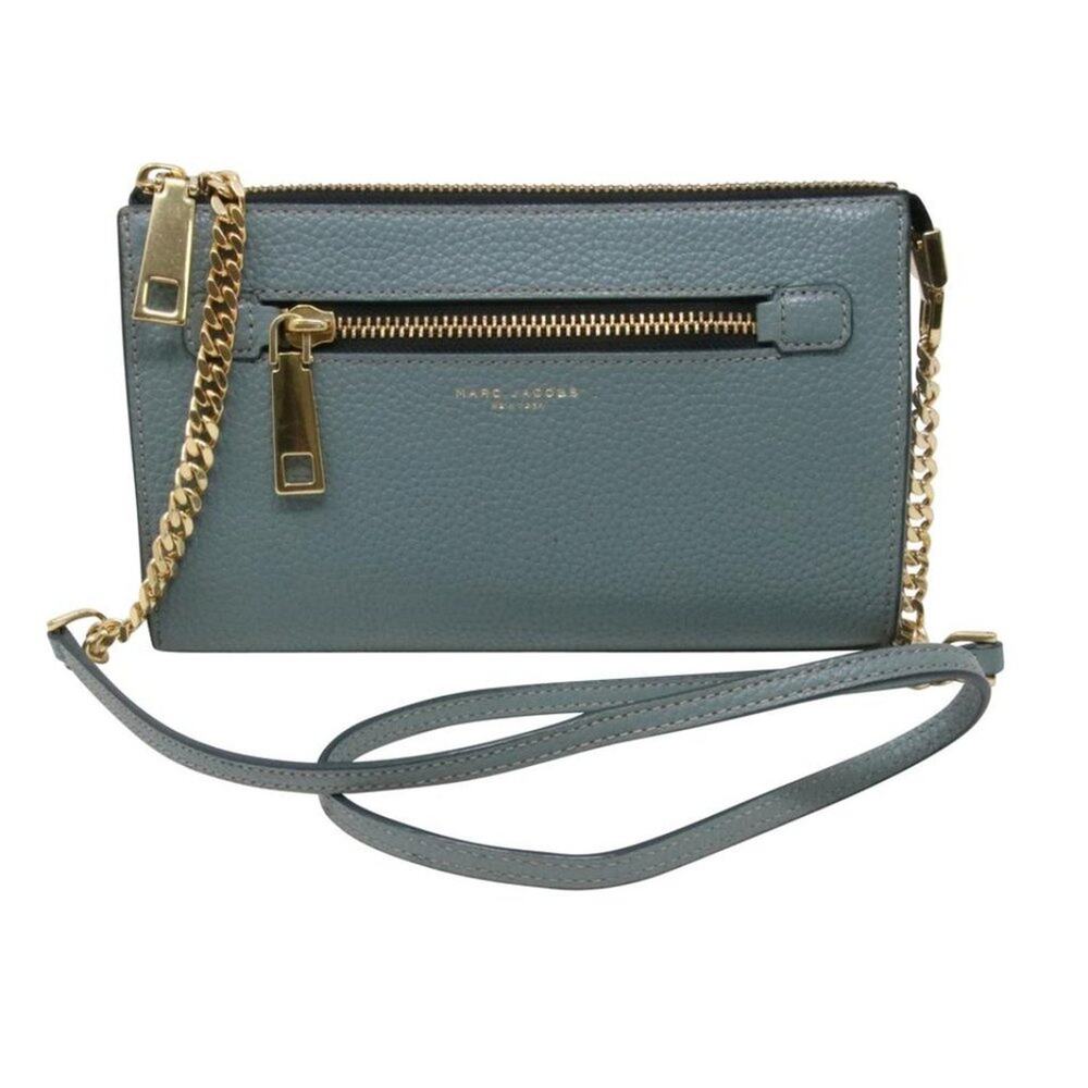 Marc Jacobs Gotham Small Leather Crossbody Wallet Bag MJ-1028P-0014